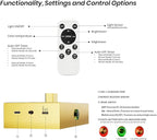 IRONPAX Wall Sconces Battery Operated Set of 2, Wireless Rechargeable Wall - Image 7