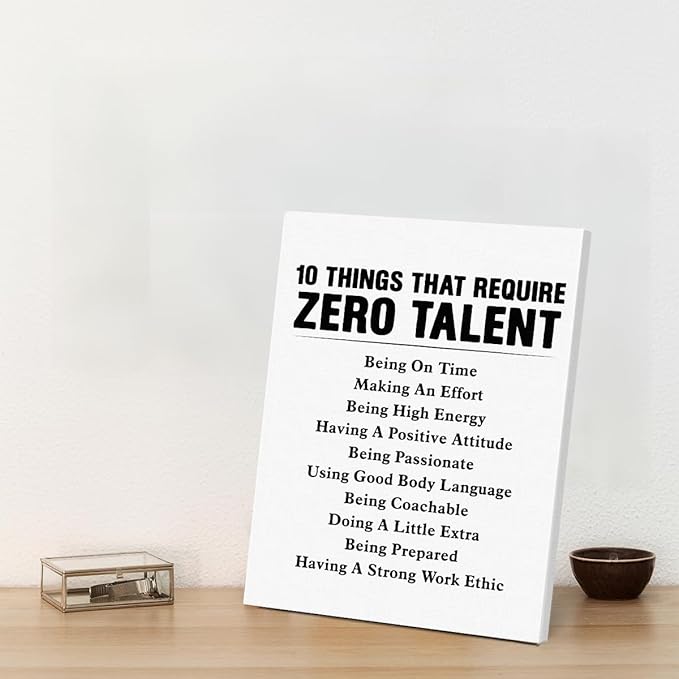 Motivational Wall Art, Inspirational Quote Wall Decor Leadership Gifts - Image 6