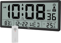 WallarGe Atomic Clock with Indoor Outdoor Temperature by WallarGe