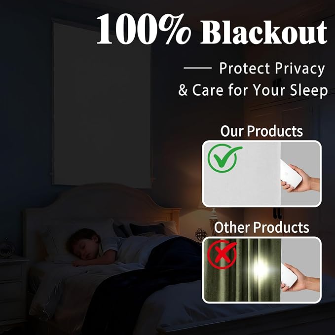 Self-Adhesive 100% Blackout Curtain - Image 2