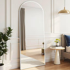 Rowjut Floor Mirror Arched Mirror Full Length 56"X20"Full Length Mirror can be - Image 5