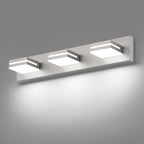 SineRise LED Modern Bathroom Vanity Light Fixtures, Brushed Nickel Modern by SINERISELIGHTING