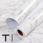 practicalWs White/Gray Marble Contact Paper 17.7 inch x 78.7 inch, Marble Peel by practicalWs