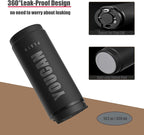 14oz Travel Coffee Tumbler,Travel Coffee Mug for Men or Women,Thermal Cup for Hot and Cold Drinks, To Go Coffee Cup,Stainless Steel Insulated Travel Coffee Tumbler with Leak Proof Lid, Tea Mug,Black