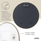 Umbra Hubba Round Wall Mirror - Image 6