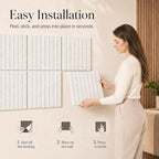 Large Cork Boards for Walls – 36" x 24" Self Adhesive Felt Wall Tiles - Image 4