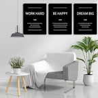 Motivational Affirmation Wall Art Inspirational Poster Prints Encourage Office - Image 7