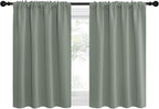 NICETOWN 2 Panels Blackout Curtains, Rod Pocket Thermal Insulated Drapes by NICETOWN