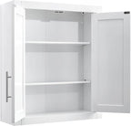 Crosley Furniture Savannah 3-Piece Wall Storage Cabinet, Cabinets - Image 5