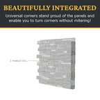 AZ Faux High-Density Polyurethane Faux Stone Flush Outside Corner - Image 7