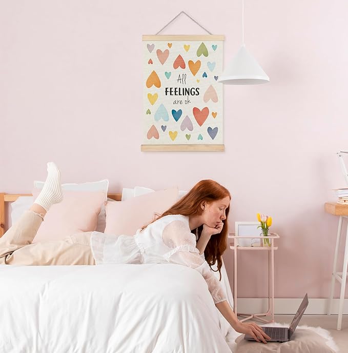 Yomisex All Feelings Are OK Mental Health Wall Art Poster - Image 2