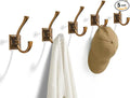 TUNNY 5 Pack Antique Design Wall Hanging Coat Hooks by TUNNY