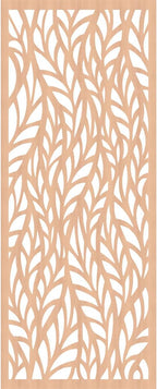 Ortonville Decorative Pierced Fretwork Wood Wall Panels, 33 3/8"W x 84 3/8"H x - Image 4