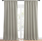 NICETOWN Blackout Curtains for Living Curtains, Room Darkening Window Curtain - Image 2