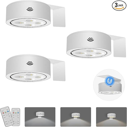 3-Pack Battery Operated Picture Lights Magnetic Painting Light by Xuolder
