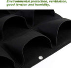 Hanging Planting Grow Bags, 64 Pockets Hanging Vertical Wall Planter Wall - Image 4