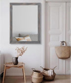 AAZZKANG Wooden Mirror Rectangle Rustic Mirrors - Image 5