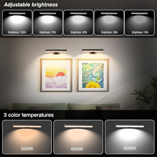4Pack Wireless Picture Light - Image 2