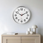 Roymnie Atomic Wall Clock 12 Inch, Modern Clock Battery Operated Classic Analog - Image 6
