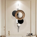 HEBOIX Modern Geometric Large Metal Wall Art 3D Wall Sculptures Handmade Wall - Image 8