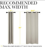 NICETOWN Blackout Curtains for Bedroom, Thermal Insulated Curtains & Drapes - Image 7