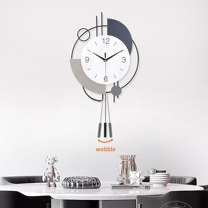 Dankeit Wall Clock, Silent Non-Ticking Quality Quartz Battery Operated - Image 4