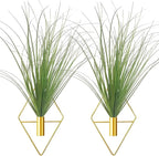 Hanging Planters with Artificial Plants by YESKY