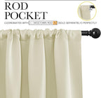 NICETOWN Blackout Curtains for Living Curtains, Window Treatment Thermal - Image 3