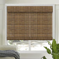 Letau No Drill No Tools Cordless Wood Window Shades Blinds, Bamboo Light by LETAU