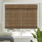 Letau No Drill No Tools Cordless Wood Window Shades Blinds, Bamboo Light by LETAU