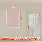 AJAZZ self Adhesive Portable 100% Blackout Curtains Simple and Easy to - Image 5
