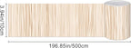 HOMETITUTE Wallpaper Border Peel and Stick Wall Border Beige Bamboo Texture - Image 3
