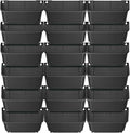 Vertical Wall Planter with 18 Pots, Hanging Garden Plant Flowerpot Holder by Eapmic