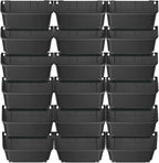 Vertical Wall Planter with 18 Pots, Hanging Garden Plant Flowerpot Holder by Eapmic