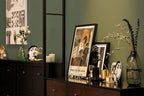Dimoon 394''x17.7'' Green Peel and Stick Wallpaper Contact Paper Modern Self - Image 8