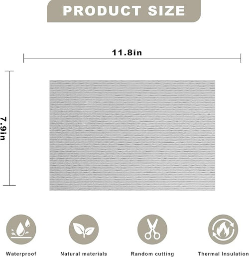 3D Wall Panels - Sample 7.9"x11.8" Faux Stone Peel and Stick Wall Covering - - Image 2