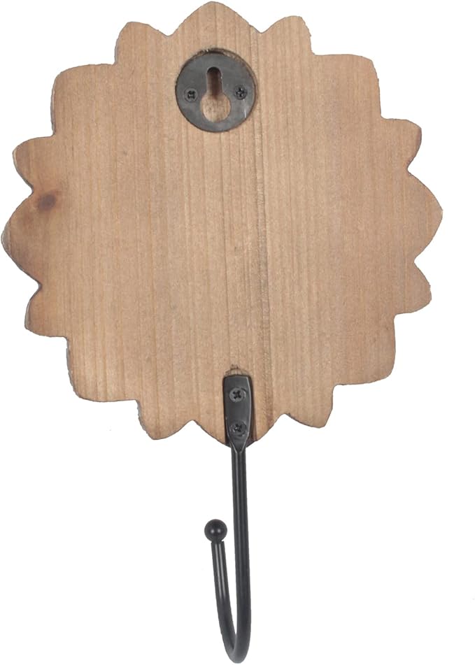 dwellington Flower Towel Hooks Decorative Hooks Hanger - Image 4