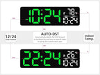 Large LED Digital Wall Clock - Image 5