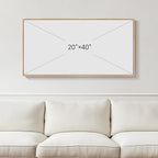 Framed Boho Beach Coastal Wall Art - Image 3