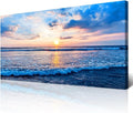 Wapluam Large Canvas Wall Art For Living Room Office Wall Decor Beach Pictures by Wapluam