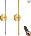 KARTOOSH Battery Operated Wall Sconces, Dimmable Wall Sconces Set of Two by KARTOOSH