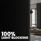 Room Divider Curtain Sets with Flexible Ceiling Track, Privacy Soundproof - Image 4