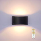 KICAAO Modern LED Wall Sconce, Warm White 3000K, Hardwired Indoor Wall Lights by KICAAO