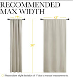 NICETOWN Blackout Curtains for Living Curtains, Room Darkening Window Curtain - Image 7