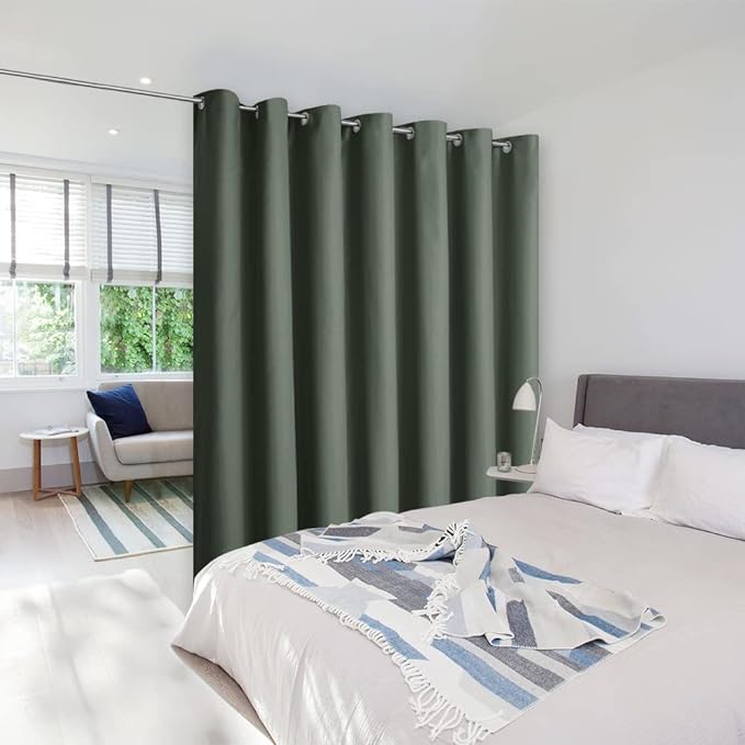 NICETOWN Ceiling Curtains, Room Divider Curtain Screen Partition, Vertical Blind by NICETOWN