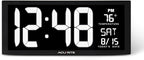 AcuRite 75159M 14.5" Large White LED Digital Clock Inch by AcuRite