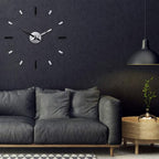 Presentime & Co Large Frameless DIY Wall Clock - Image 6