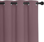 NICETOWN Room Divider Curtain 132 Inches Long, Wide Blackout Sliding Door - Image 7