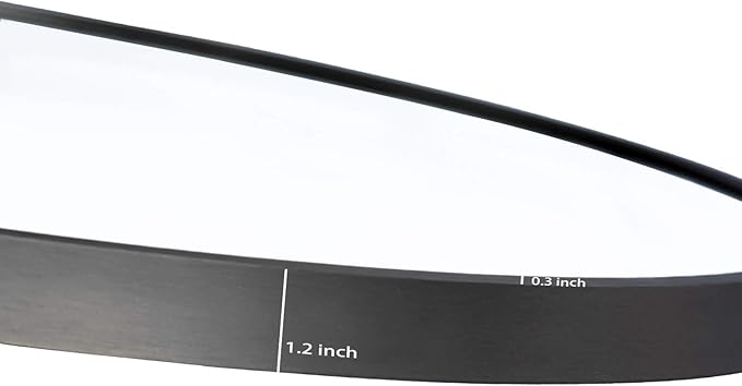 Itrue 36 Inch Black Round Mirror - Image 7