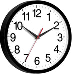 Rohioue 14 Inch Wall Clock Modern Battery Operated Silent Non Ticking Large - Image 3